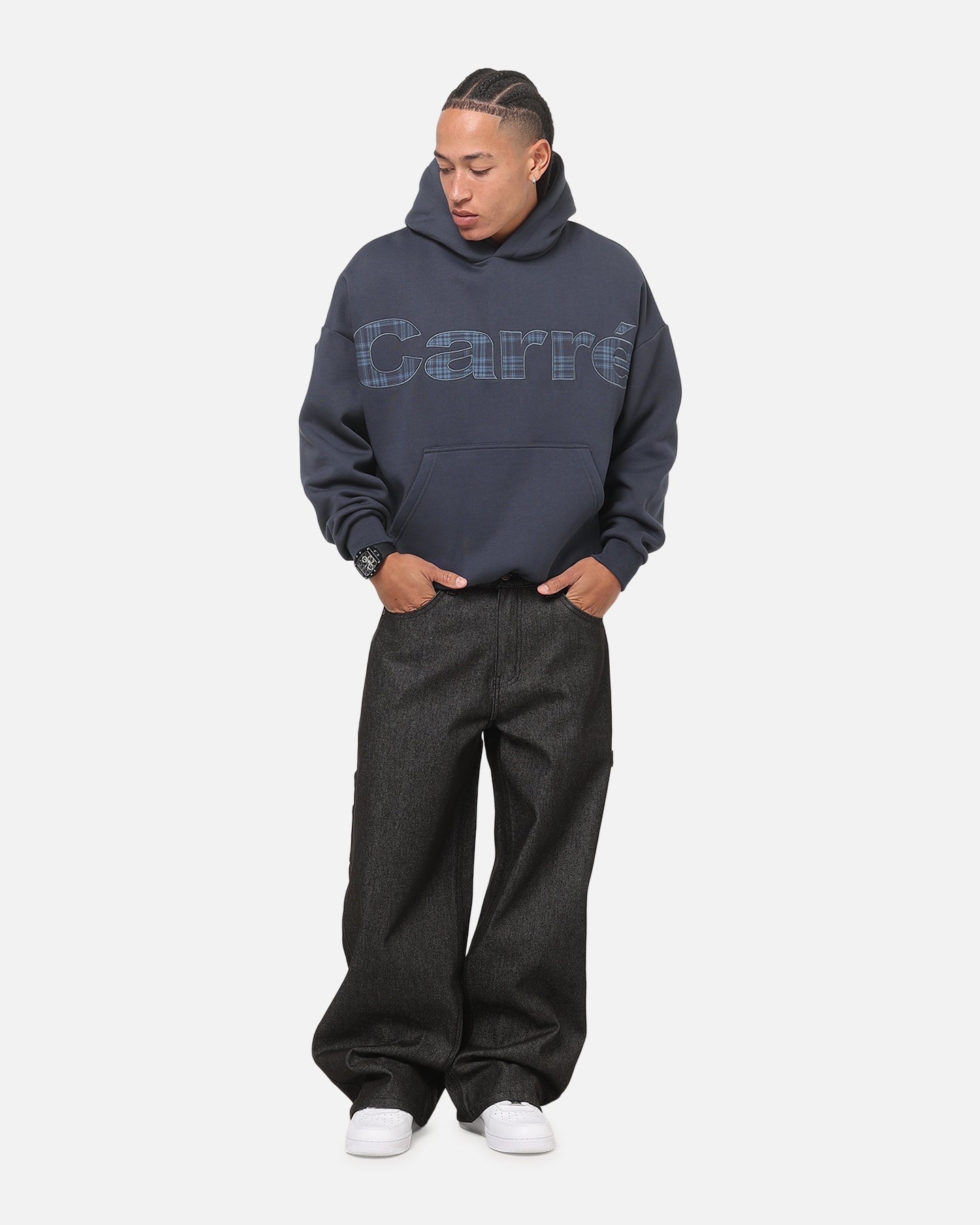 Carre Studio Hoodie Navy