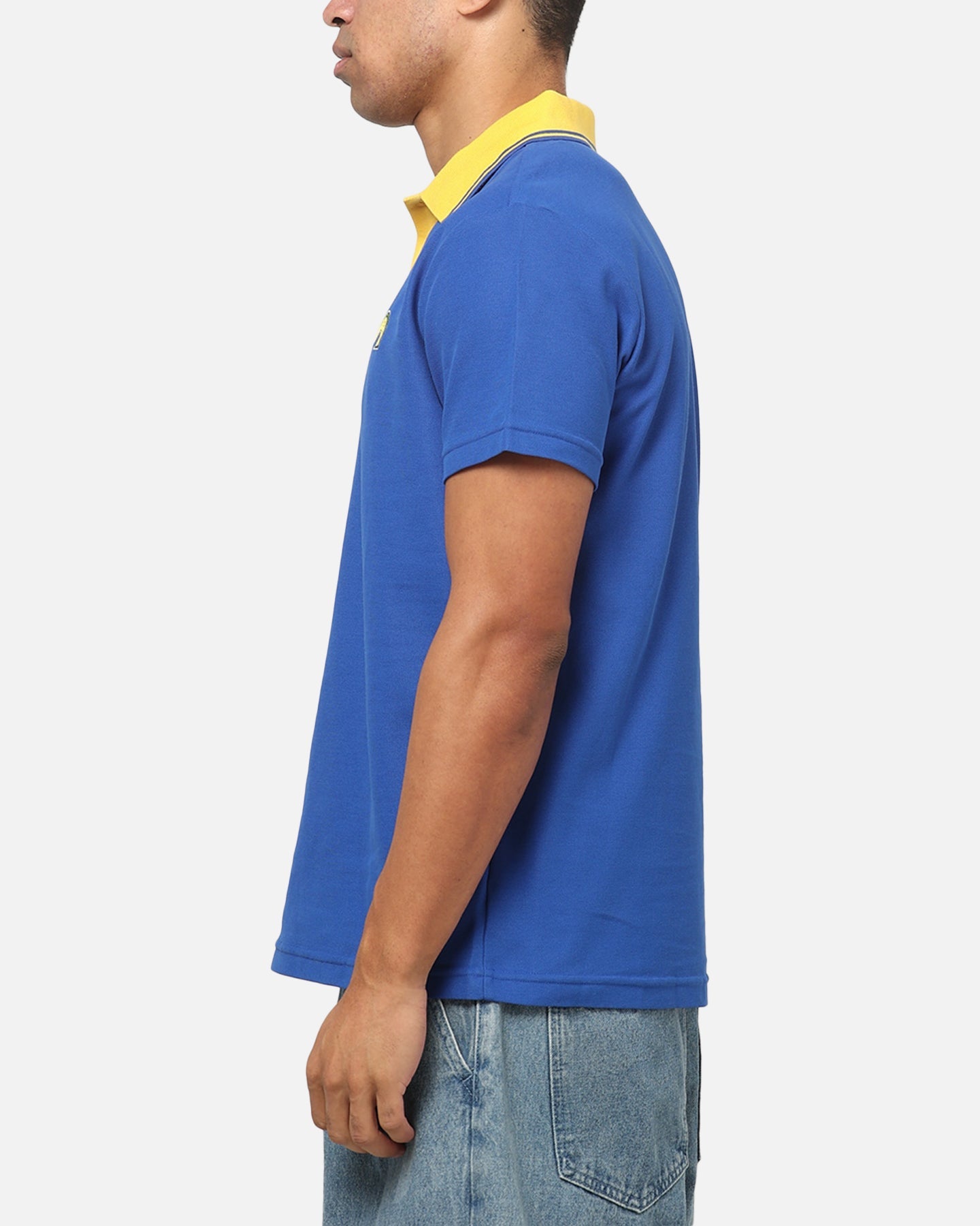 Bleacher Athletic Parramatta Eels NRL Adult Golf Polo T-Shirt Blue