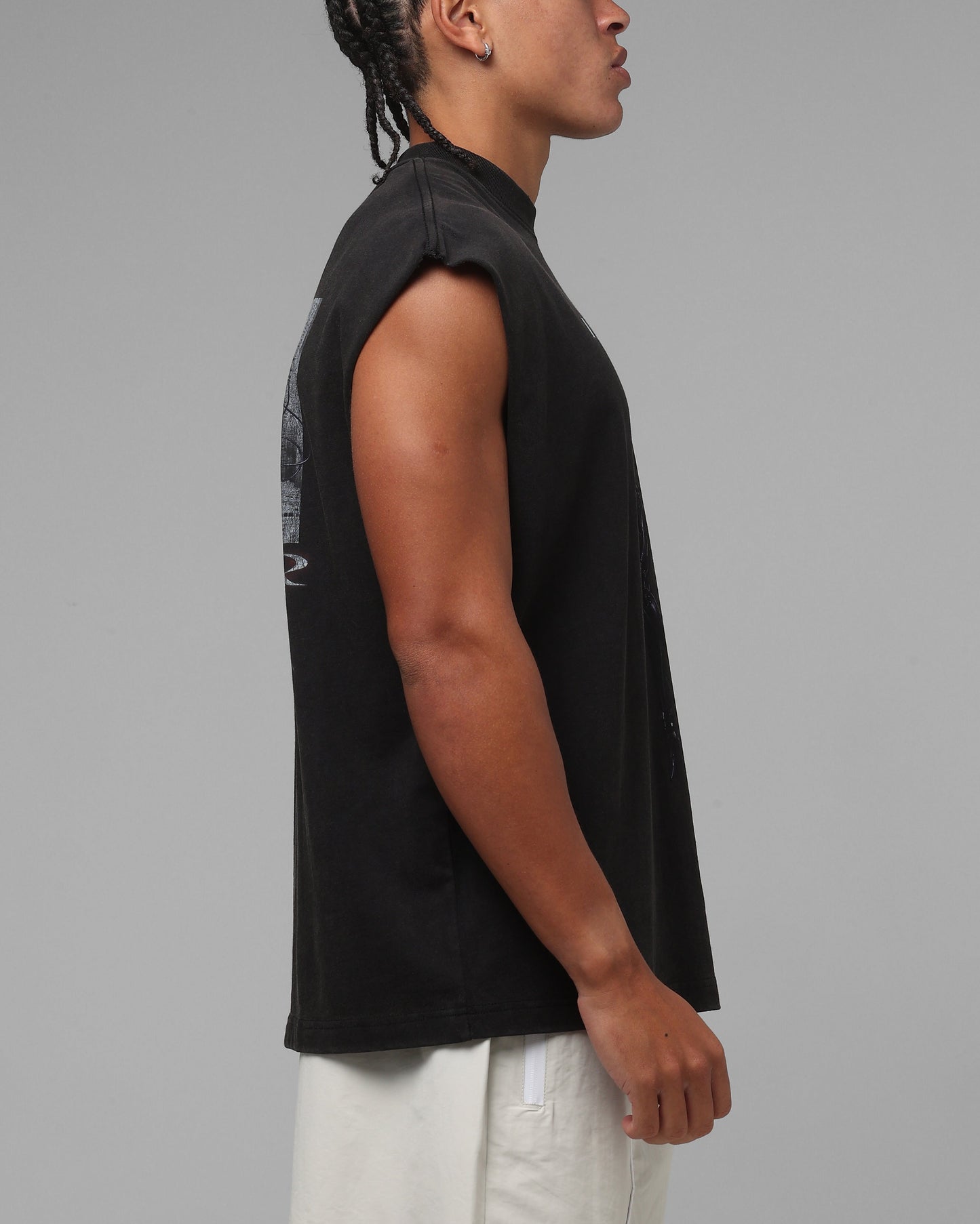 Loiter Spectre Muscle T-Shirt Black