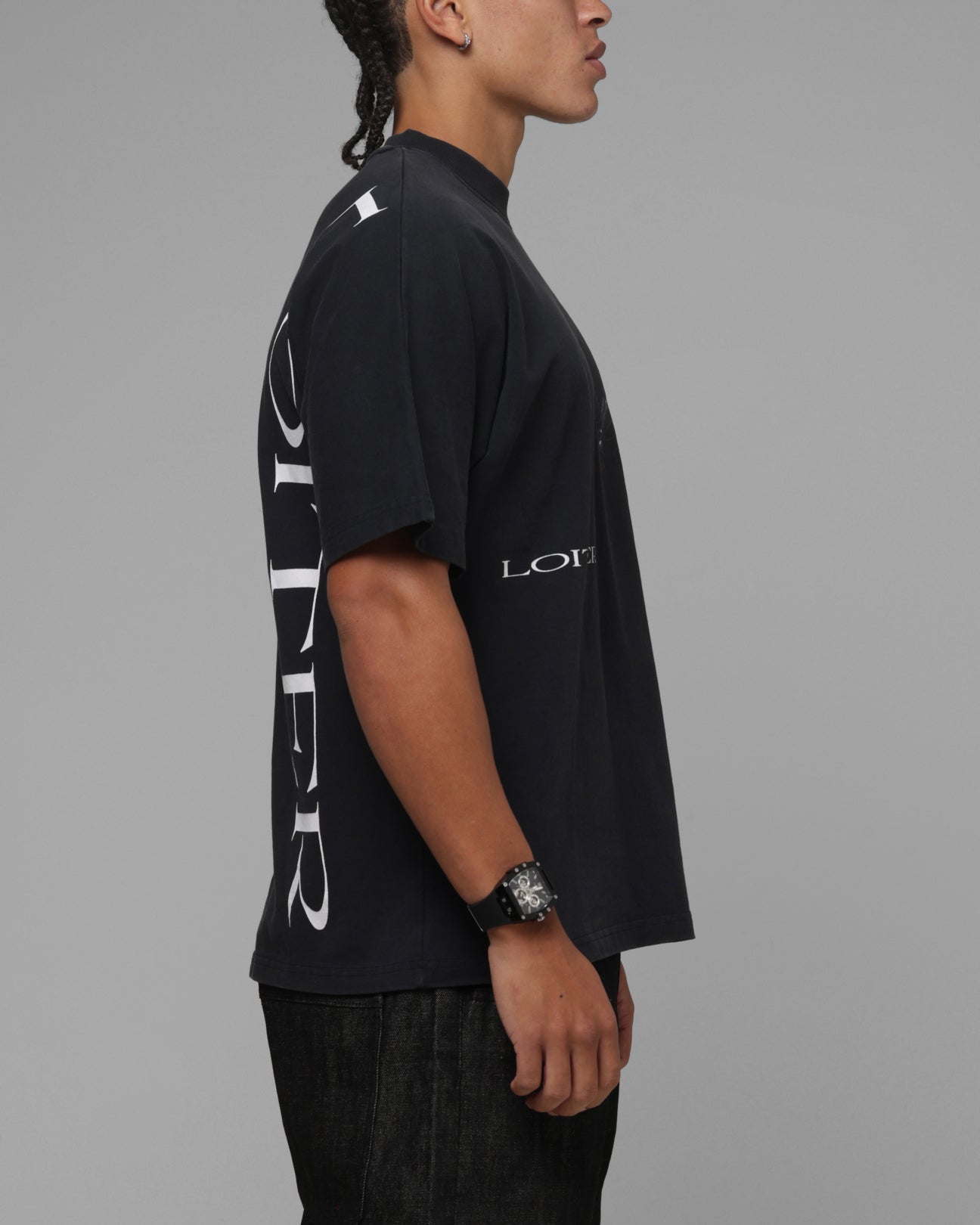 Loiter Spectre Vintage T-Shirt Black