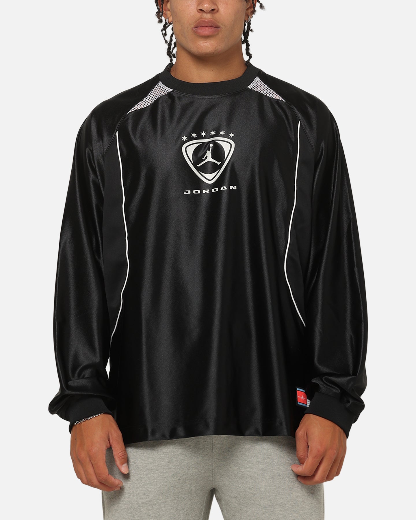 Jordan Brooklyn Long-Sleeve Goalie Top Black