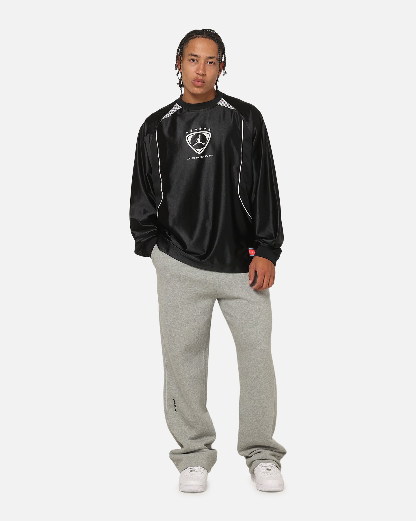 Jordan Brooklyn Long-Sleeve Goalie Top Black