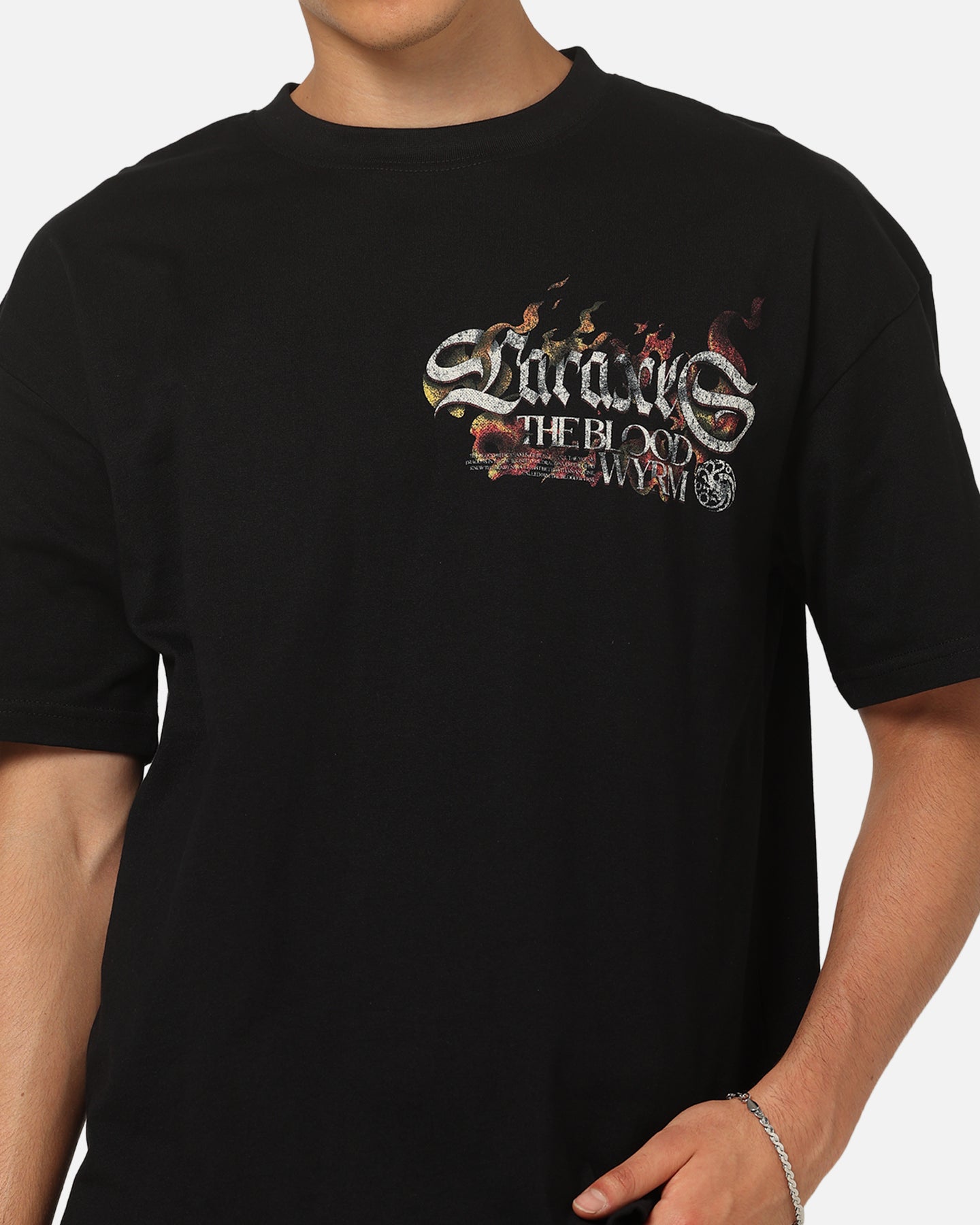 73Studio X House Of The Dragon Caraxes Vintage T-Shirt Black