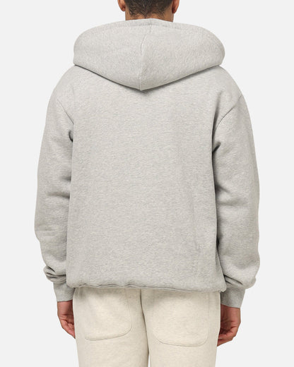 Vouseti Varsity Zip Hoodie Grey Marle