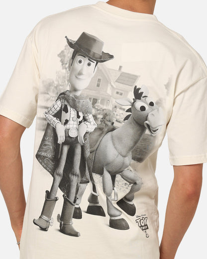 73Studio Disney Pixar Toy Story Woody And Bullseye T-Shirt Off White