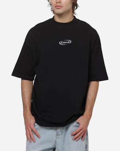 Carre Orbit T-Shirt Solid Black