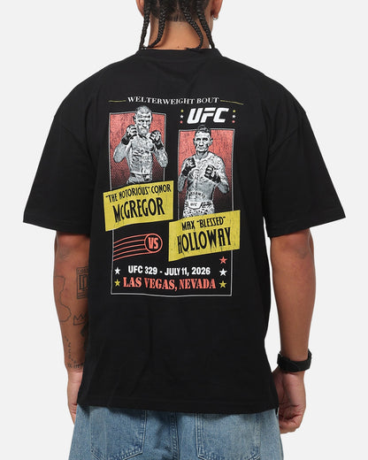 UFC By Culture Kings UFC IFW 2026 McGregor Vs. Holloway T-Shirt Black