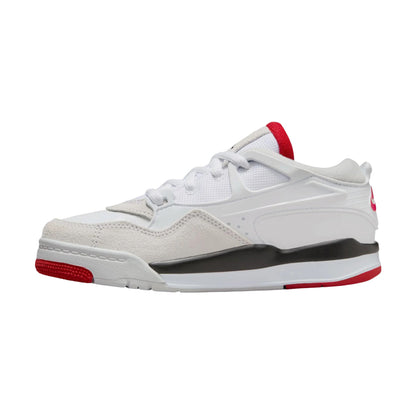 Jordan 4 RM White Black Neutral Grey Varsity Red (PS)