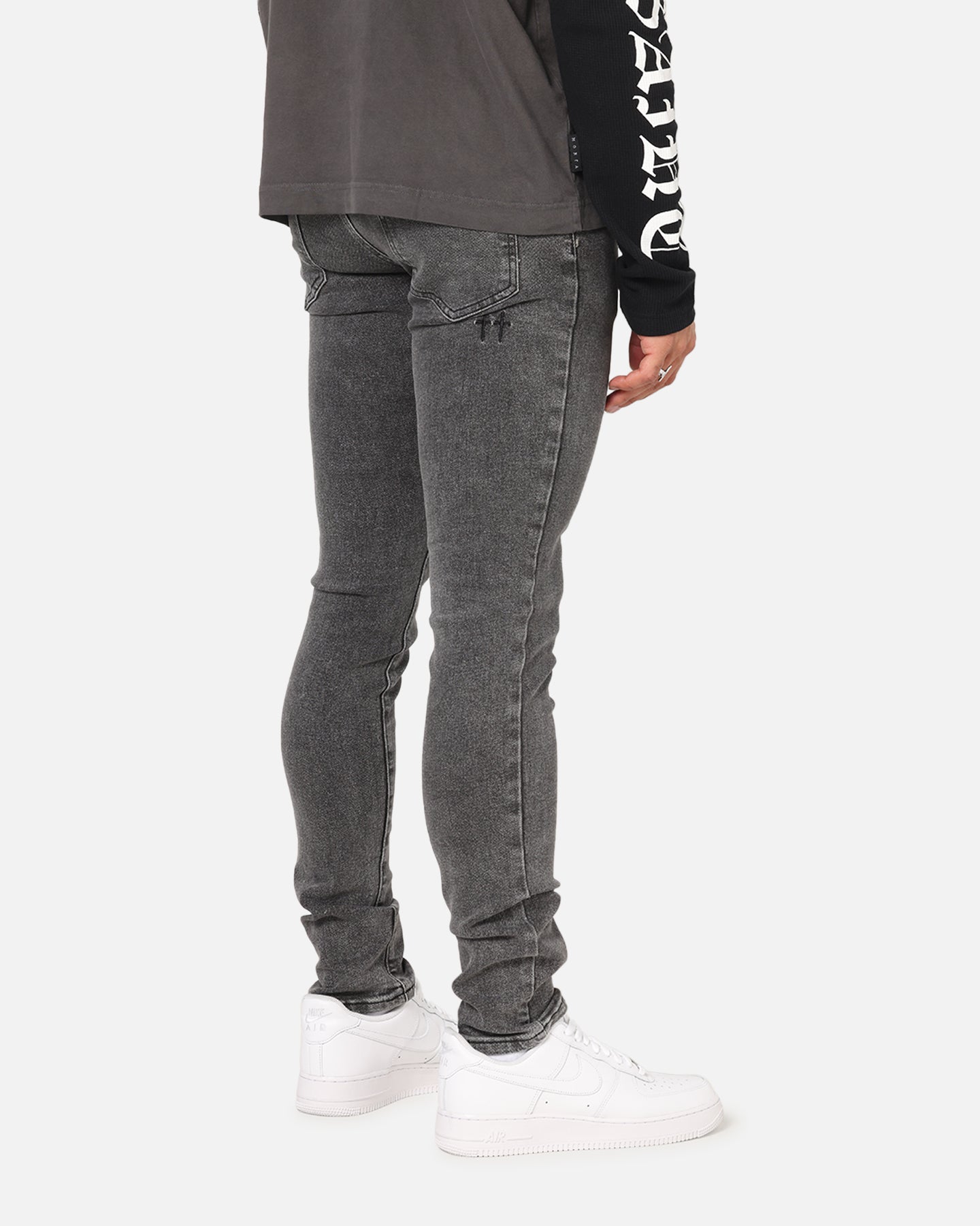 Saint Morta Dynasty Jeans Black Stonewash