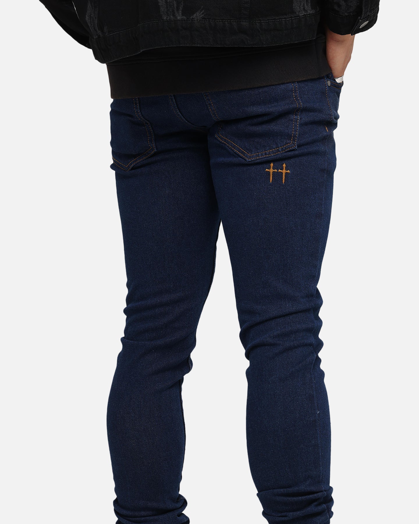 Saint Morta Dynasty Jeans Indigo/Tan