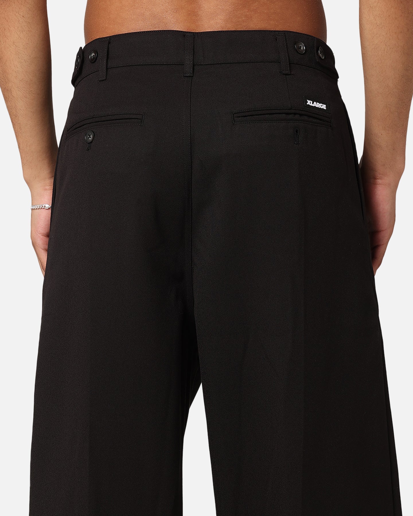 X-Large Amplify Pleated Trouser Black