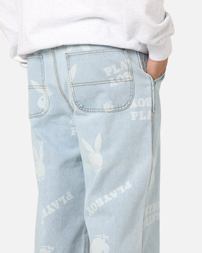 Playboy Mess Denim Jeans Light Indigo