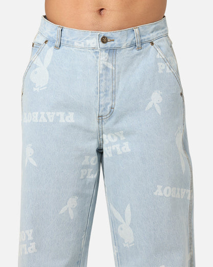 Playboy Mess Denim Jeans Light Indigo