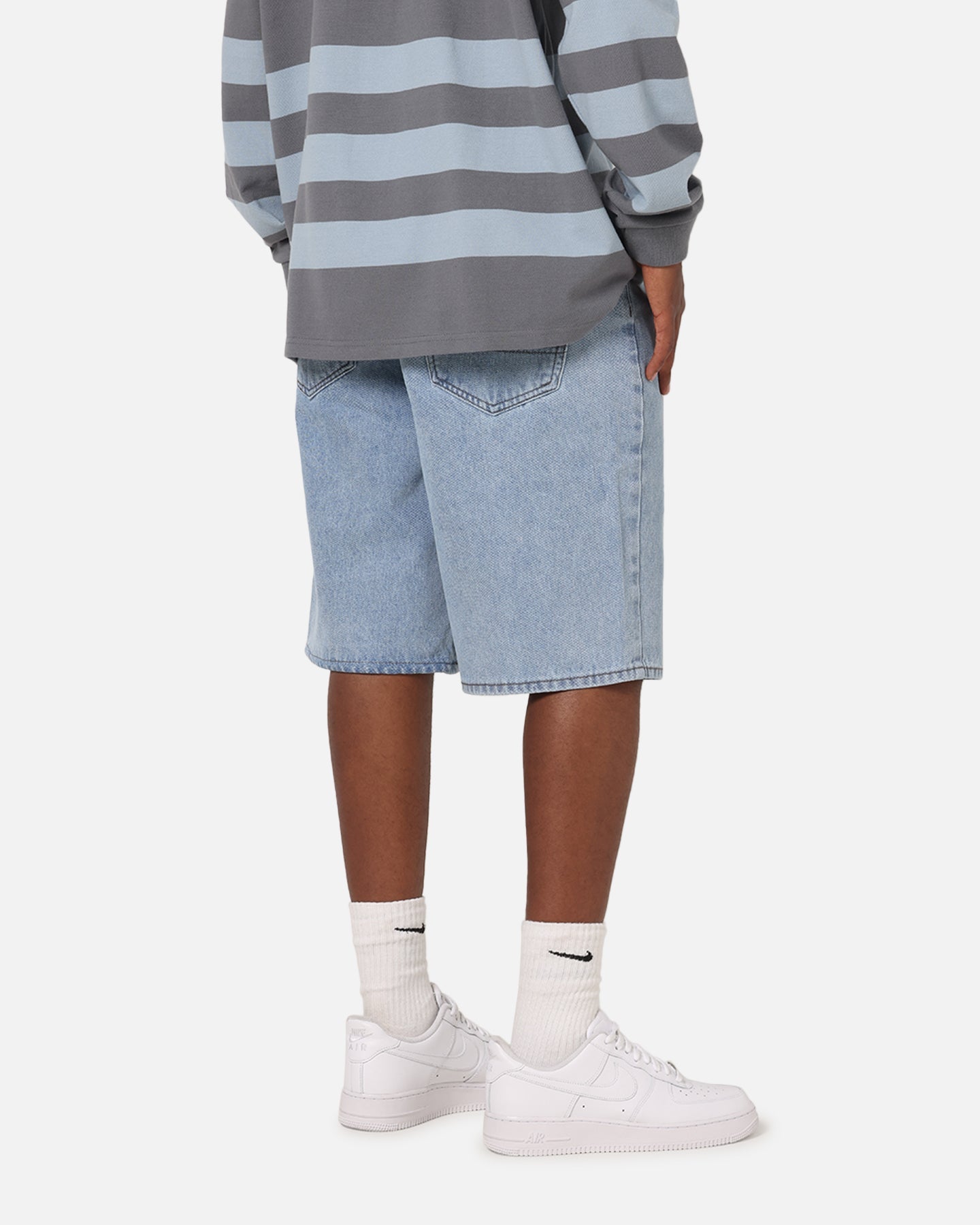 S Double Denim Standard Shorts Super Light