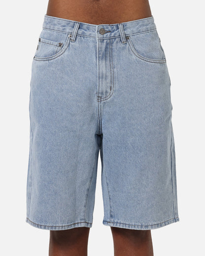 S Double Denim Standard Shorts Super Light