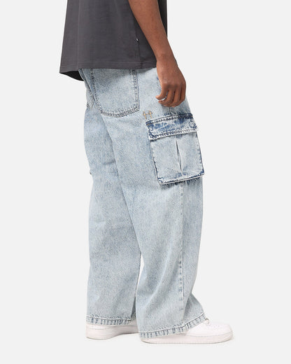 Saint Morta Cargo Jeans Light Blue