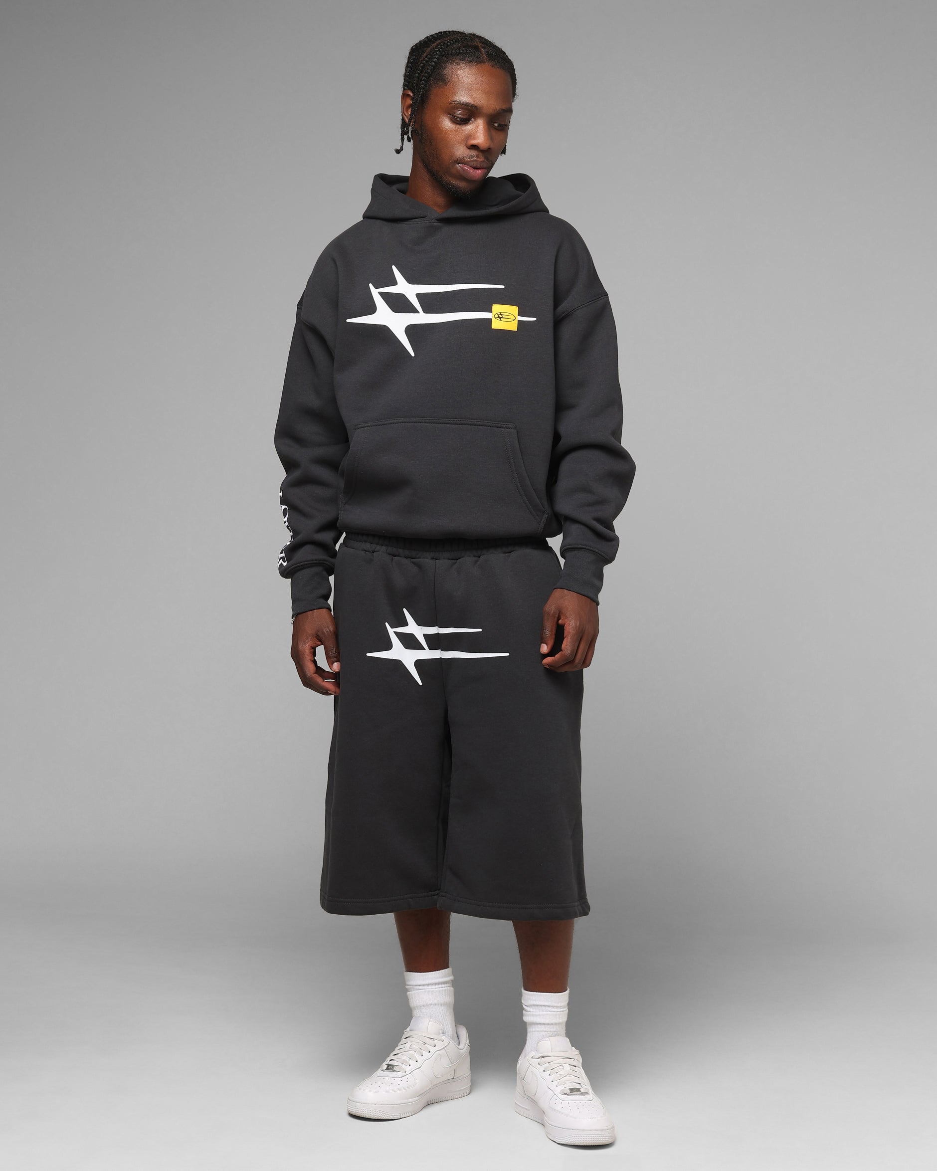 Loiter Hybrid Shorts Charcoal