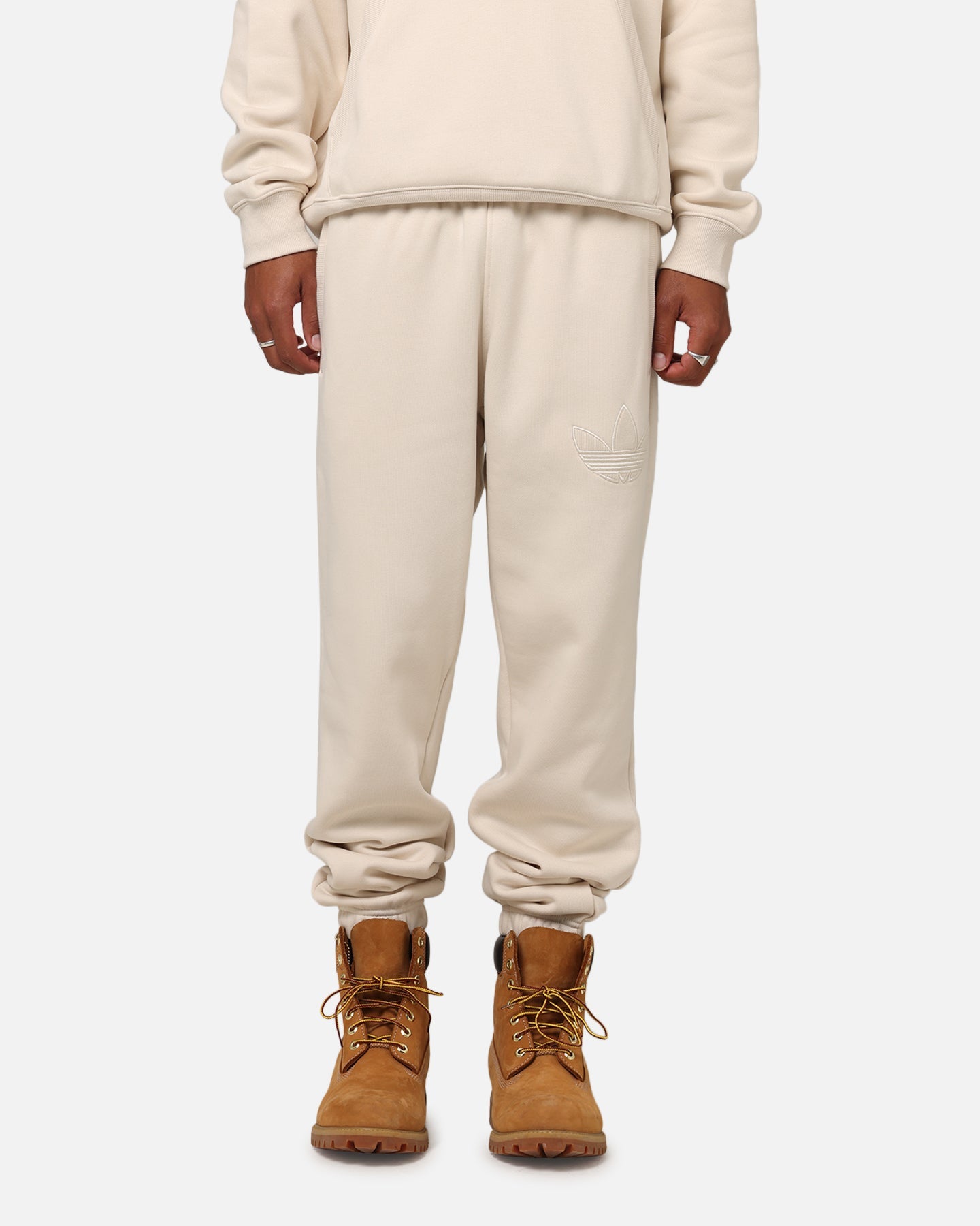 Adidas Originals 70's Fleece Joggers Wonder White