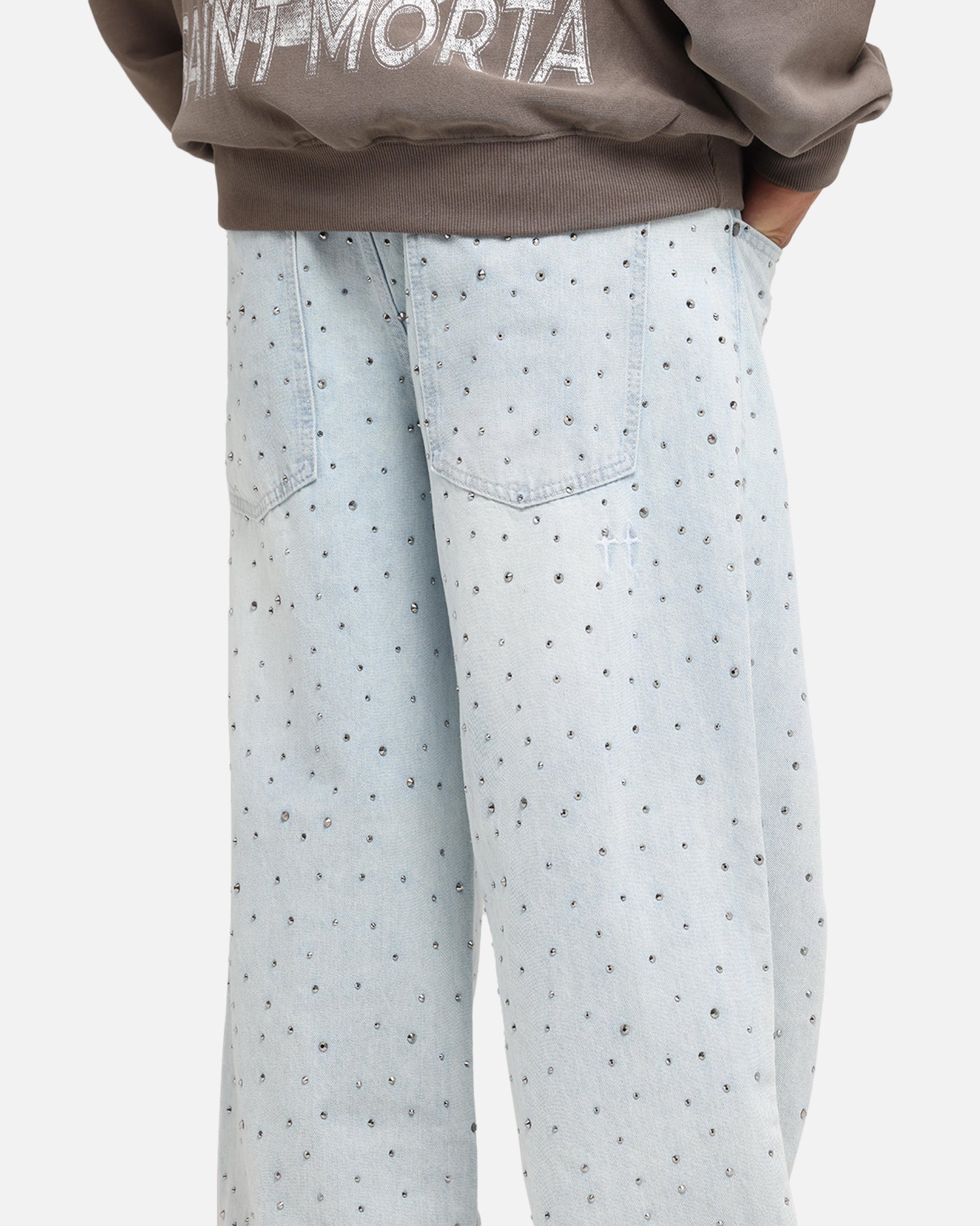 Saint Morta Amplus Glamourama Jeans Blue Dust