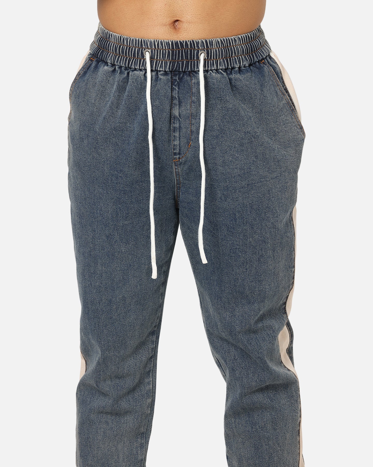 Saint Morta Sidewinder Denim Joggers Dirty Denim