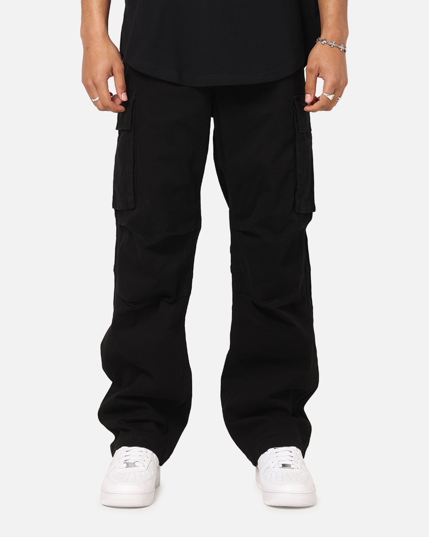 Carre Classic Cargo Pants Black