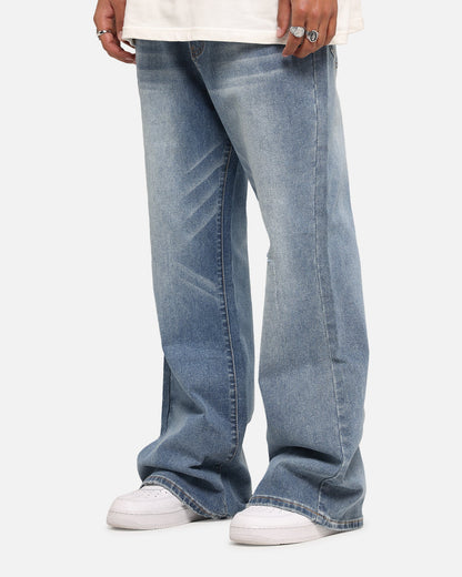 XXIII Game Play Flared Jeans Blue Denim