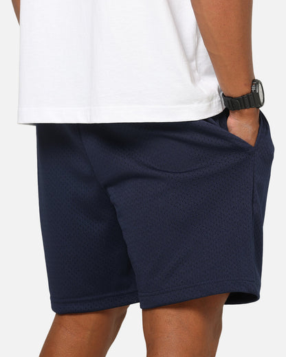 Mitchell & Ness Dallas Cowboys Arch Script Shorts Navy