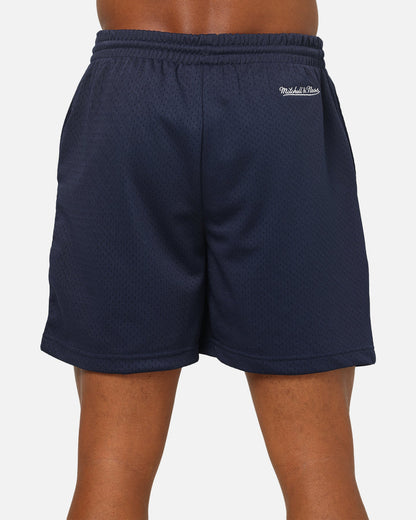 Mitchell & Ness Dallas Cowboys Arch Script Shorts Navy