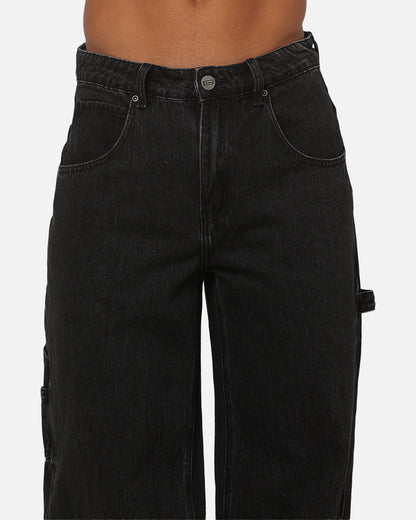 Carre Baggy Carpenter Jeans Black Denim