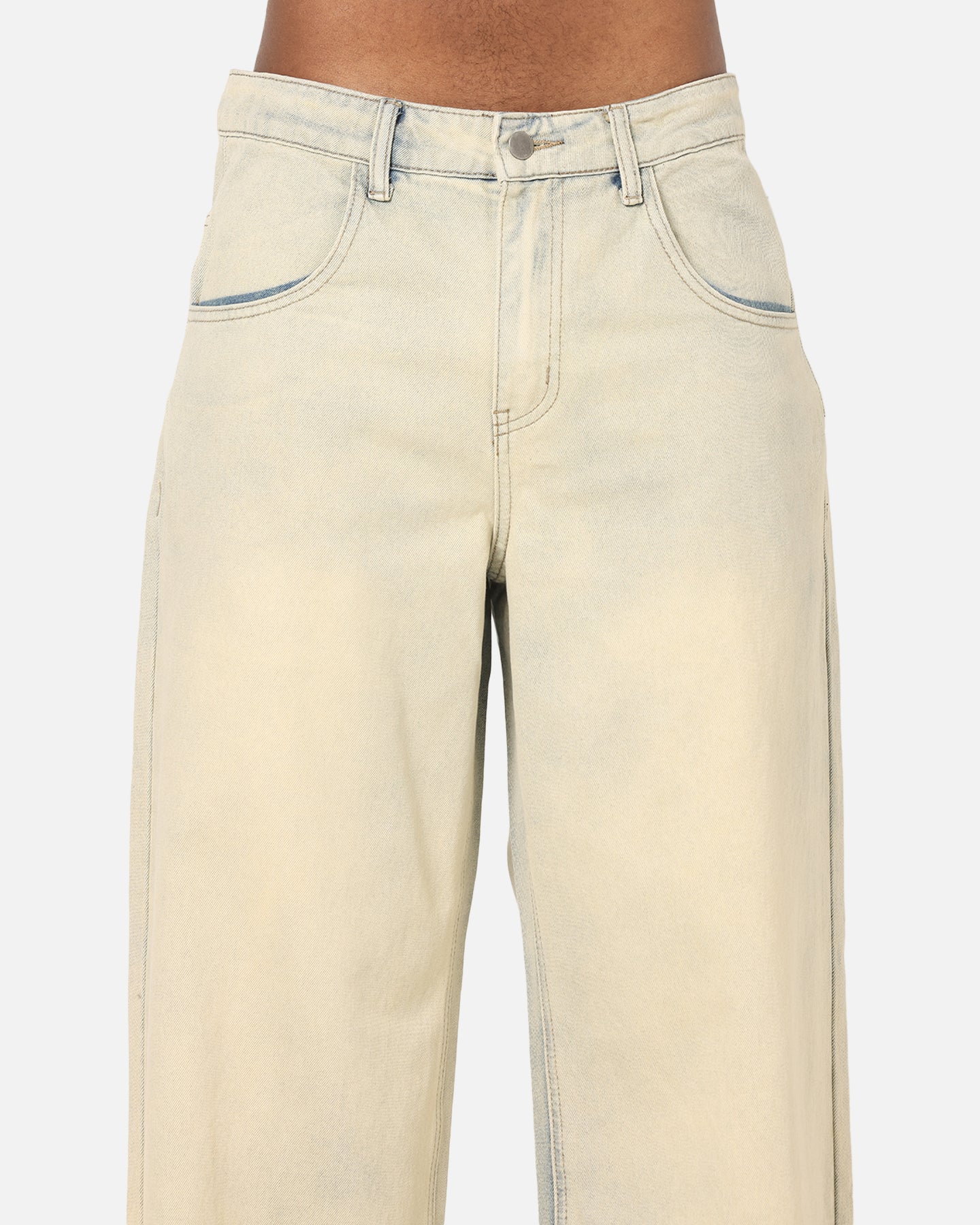 Ed Hardy Wide Leg Skull Jeans Sage