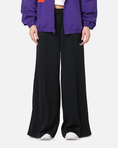 Nike Women's Sportswear Mid-Rise Wide-Leg Track Pants Black/Black/Sail
