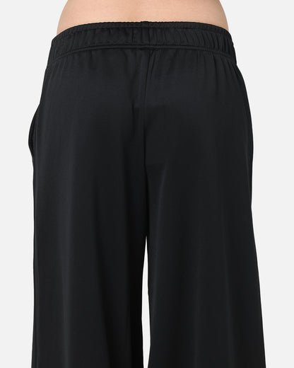 Nike Women's Sportswear Mid-Rise Wide-Leg Track Pants Black/Black/Sail