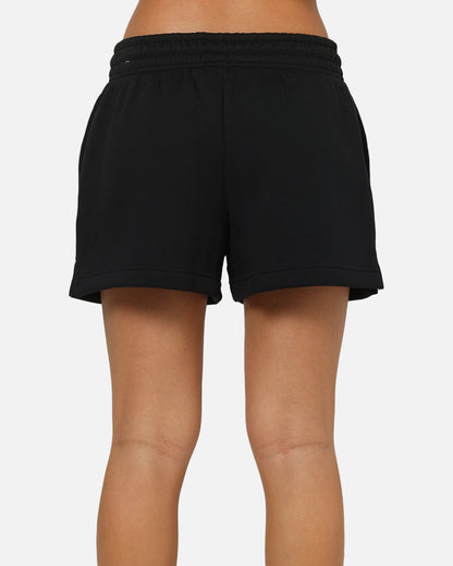 Nike Women's Sportswear Phoenix Fleece Mid-Rise 4" Shorts Black/Sail