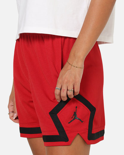 Jordan Women's 4" Diamond Shorts Gym Red/Black