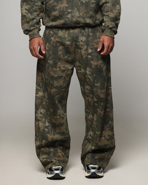 American Thrift Wide Leg Pants Camo