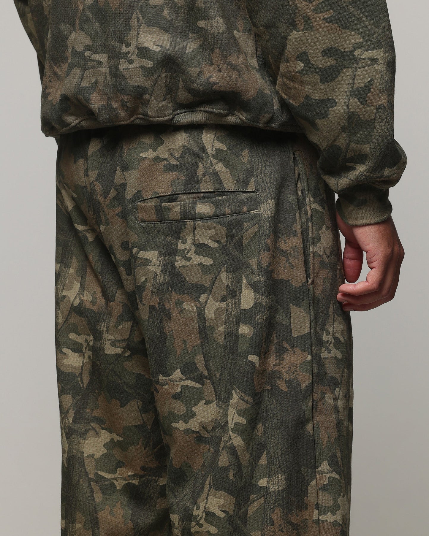 American Thrift Wide Leg Pants Camo