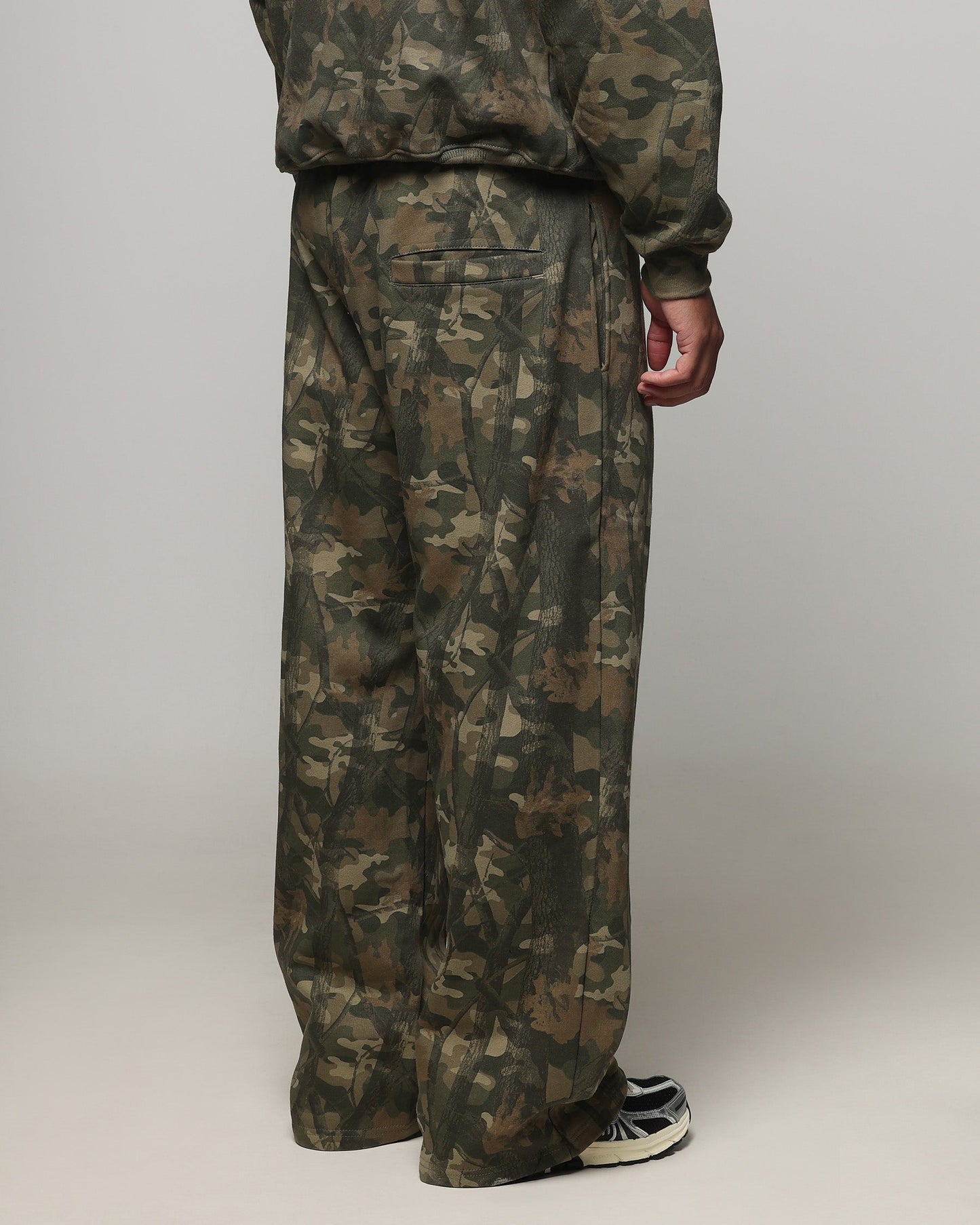 American Thrift Wide Leg Pants Camo