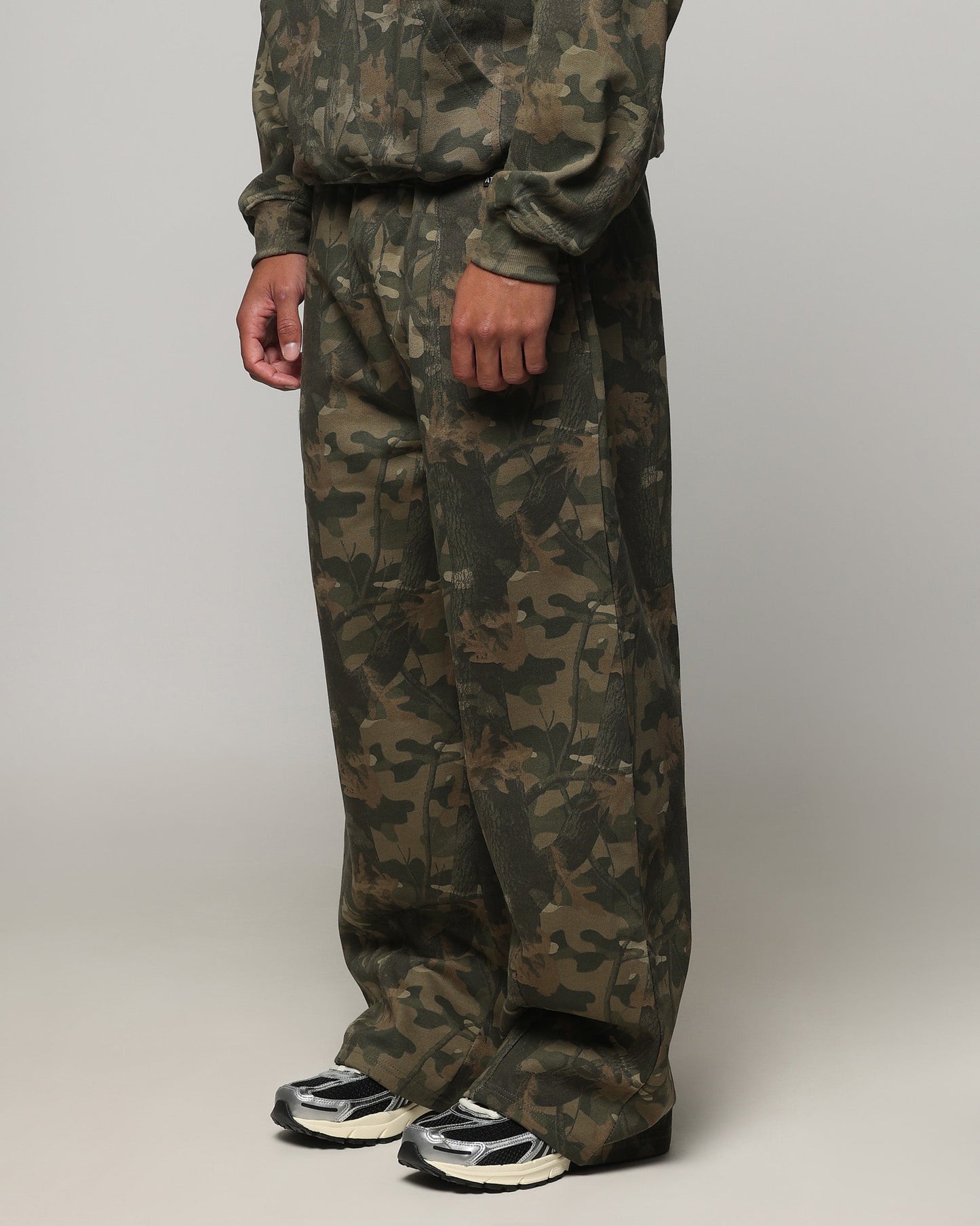 American Thrift Wide Leg Pants Camo