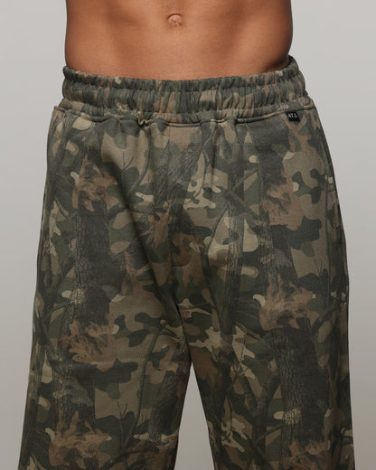 American Thrift Wide Leg Pants Camo