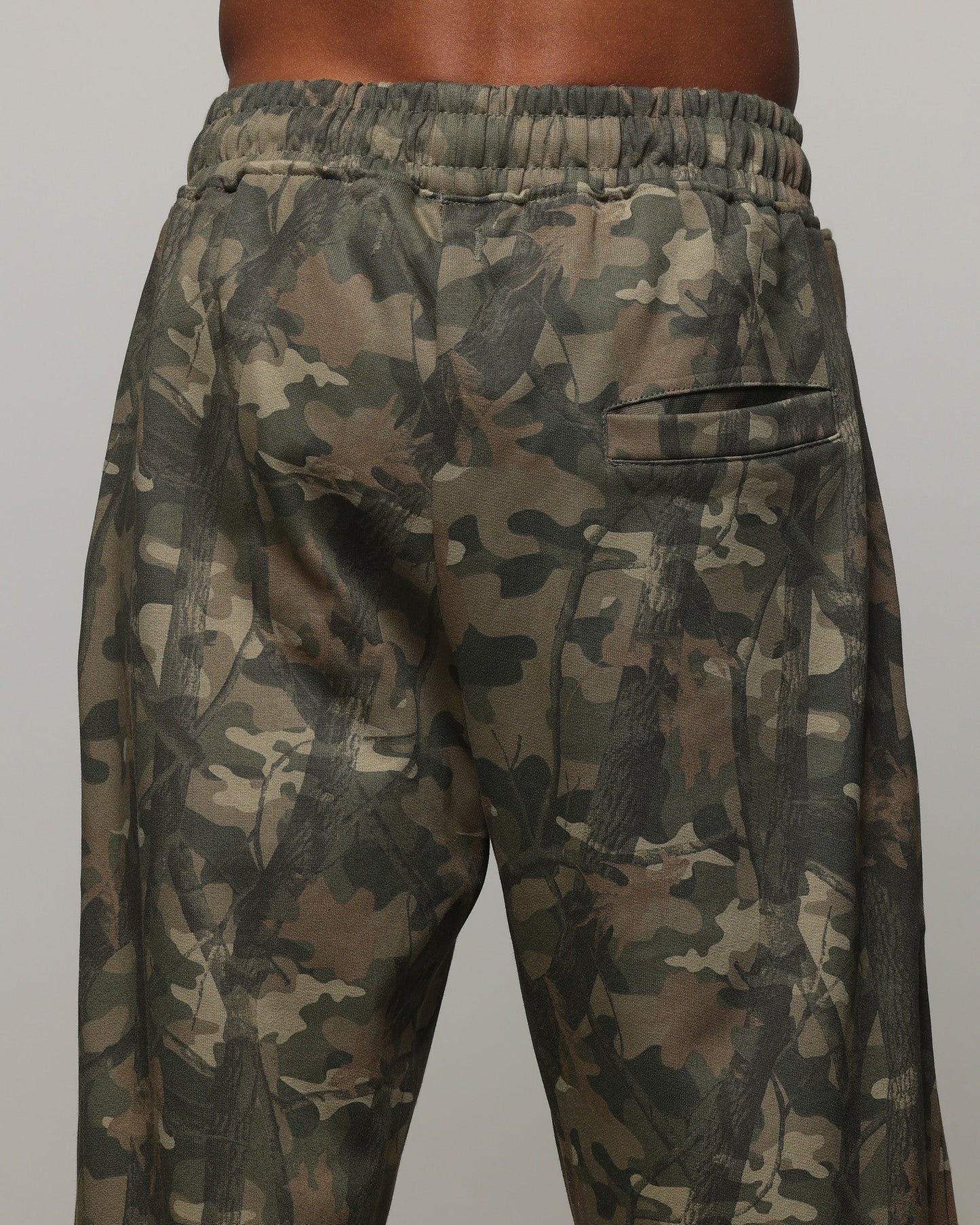 American Thrift Wide Leg Pants Camo