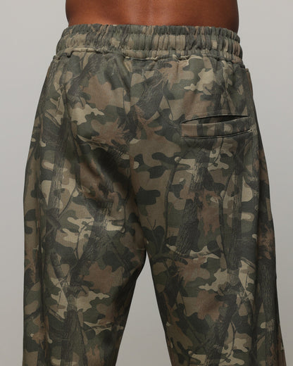 American Thrift Wide Leg Pants Camo