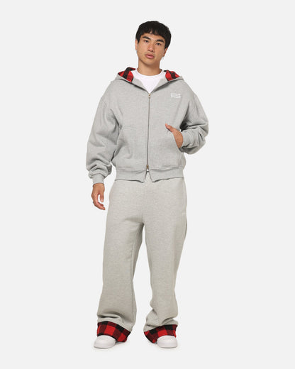 Carre True Form Trackpants Grey Marle/Plaid