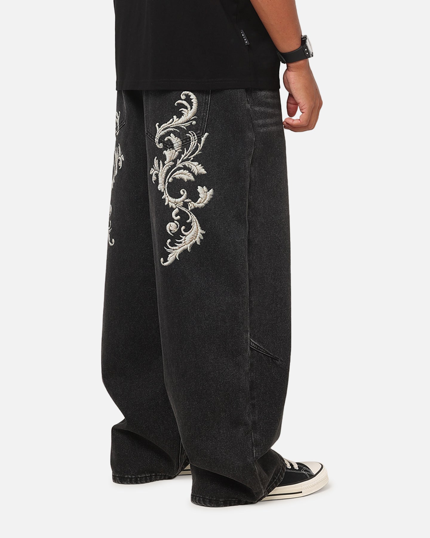 Saint Morta Umbra Baroque Jeans Black Shadow