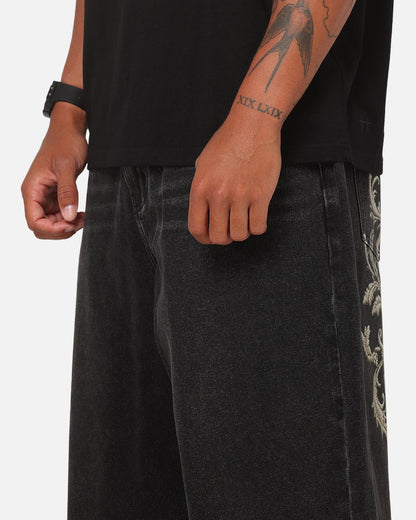 Saint Morta Umbra Baroque Jeans Black Shadow