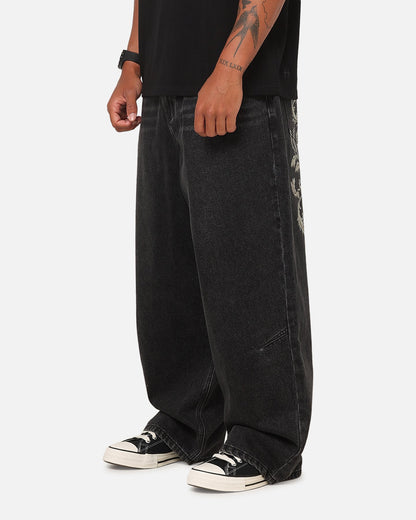 Saint Morta Umbra Baroque Jeans Black Shadow