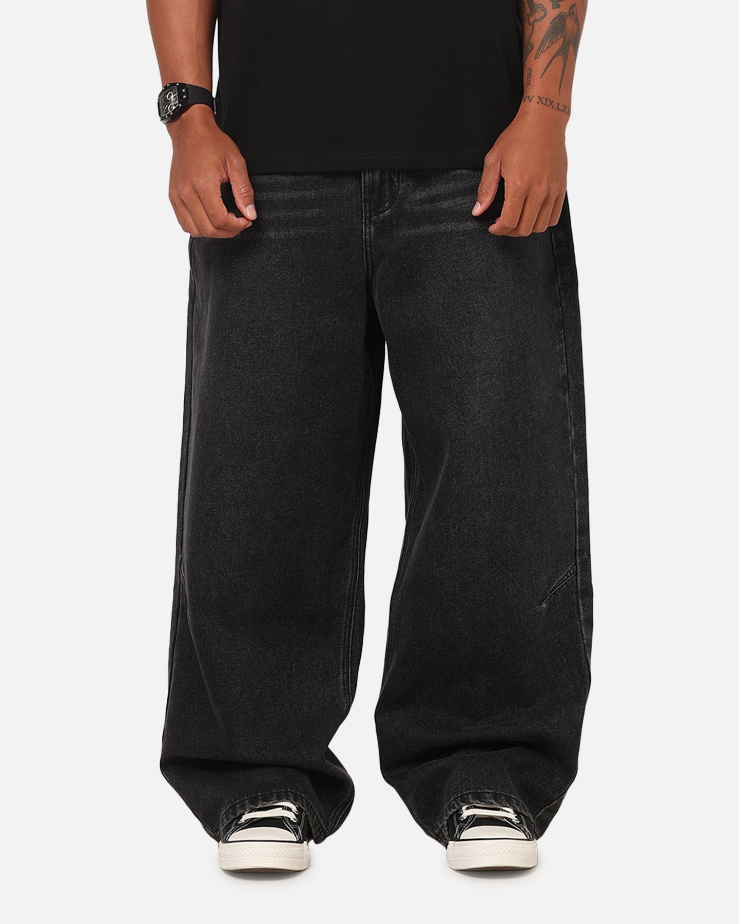 Saint Morta Umbra Baroque Jeans Black Shadow