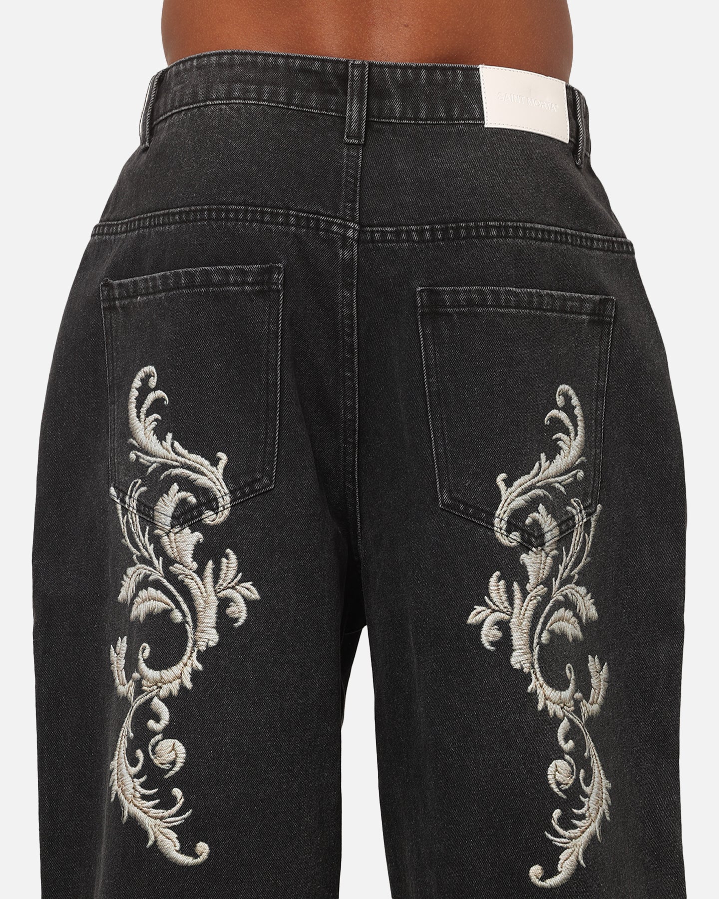 Saint Morta Umbra Baroque Jeans Black Shadow