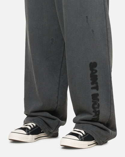 Saint Morta Apocalypse Baggy Sweatpants Washed Charcoal