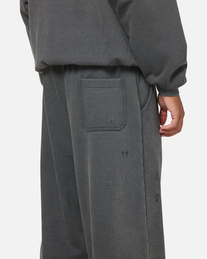 Saint Morta Apocalypse Baggy Sweatpants Washed Charcoal