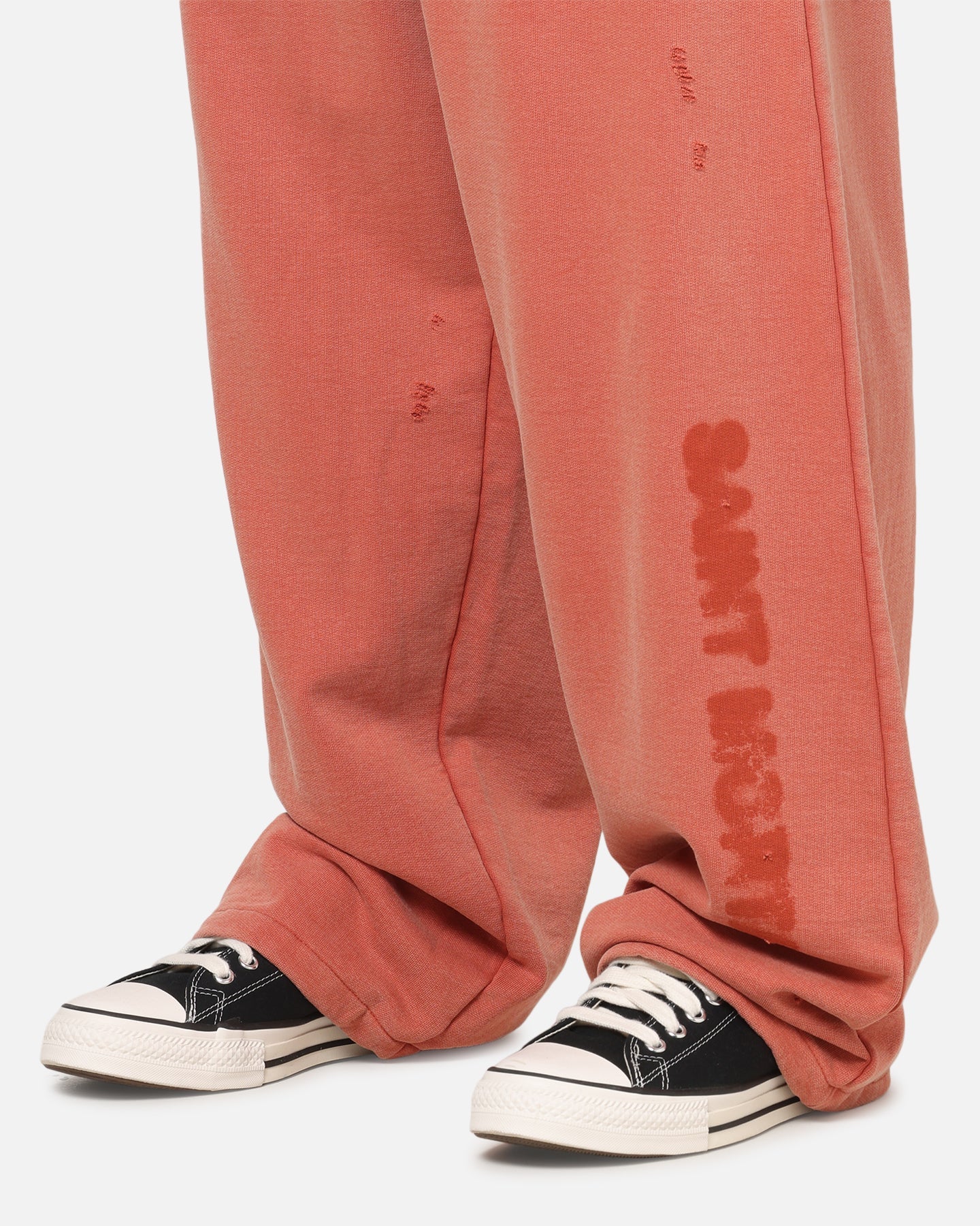 Saint Morta Apocalypse Baggy Sweatpants Washed Burnt Orange